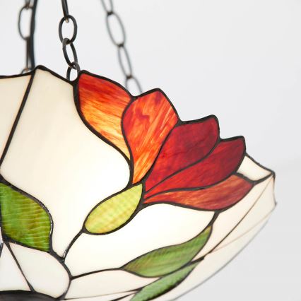 Endon 70946 - Hanglamp aan een ketting BOTANICA 3xE27/60W/230V diameter 45 cm