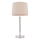 Endon 72175 - Lampe de table avec port USB SYON 1xE14/40W/230V chrome brillant/beige