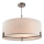 Endon 72635 - Hanglamp met vaste pendel HAYFIELD 3xE27/40W/230V mat chroom/grijs