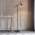 Endon 74355 - Vloerlamp Tiffany DARK STAR 1xE14/40W/230V