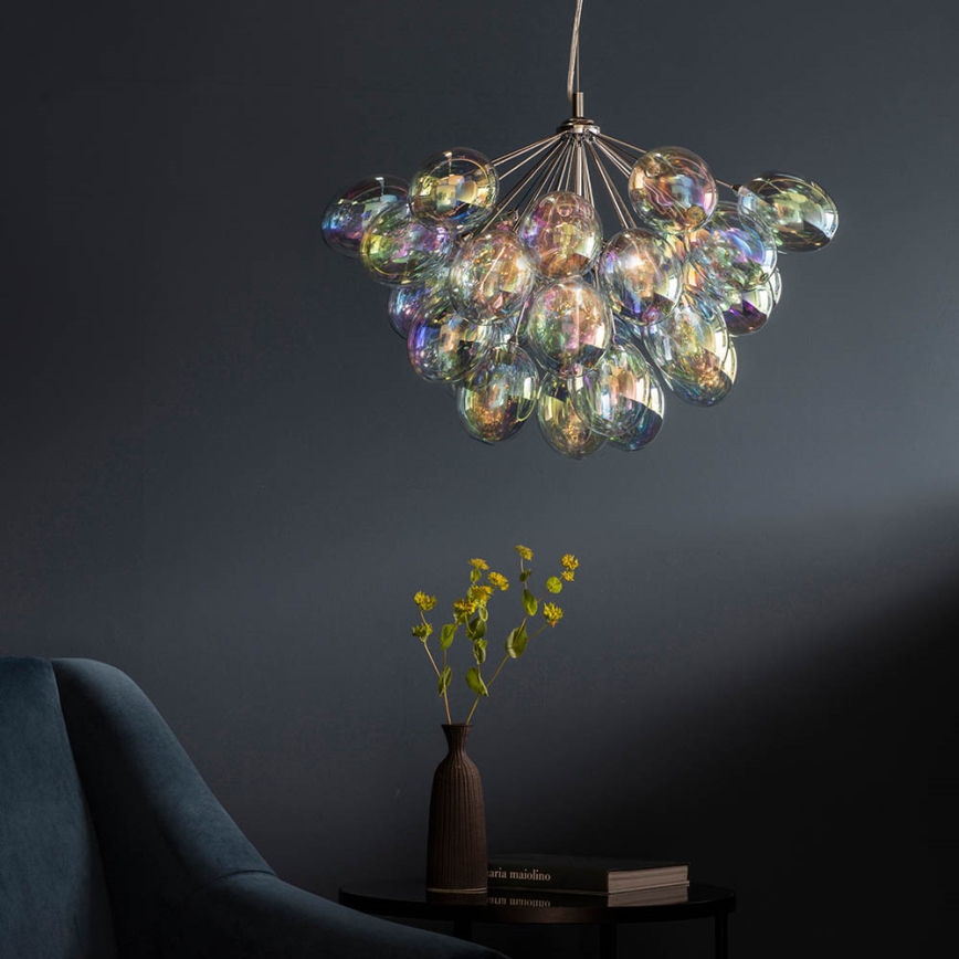 Endon 76450 - INFINITY hanglamp met kabel 6xG9/28W/230V veelkleurig