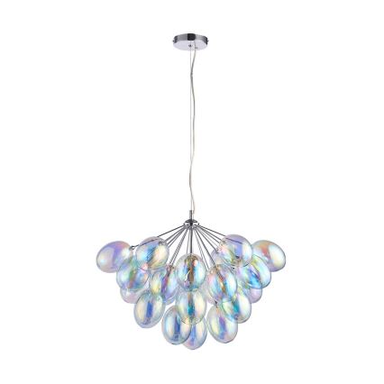 Endon 76450 - INFINITY hanglamp met kabel 6xG9/28W/230V veelkleurig