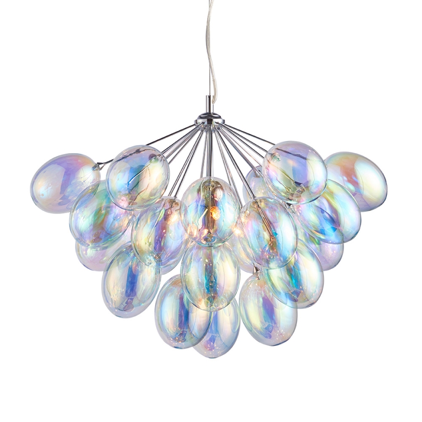Endon 76450 - INFINITY hanglamp met kabel 6xG9/28W/230V veelkleurig