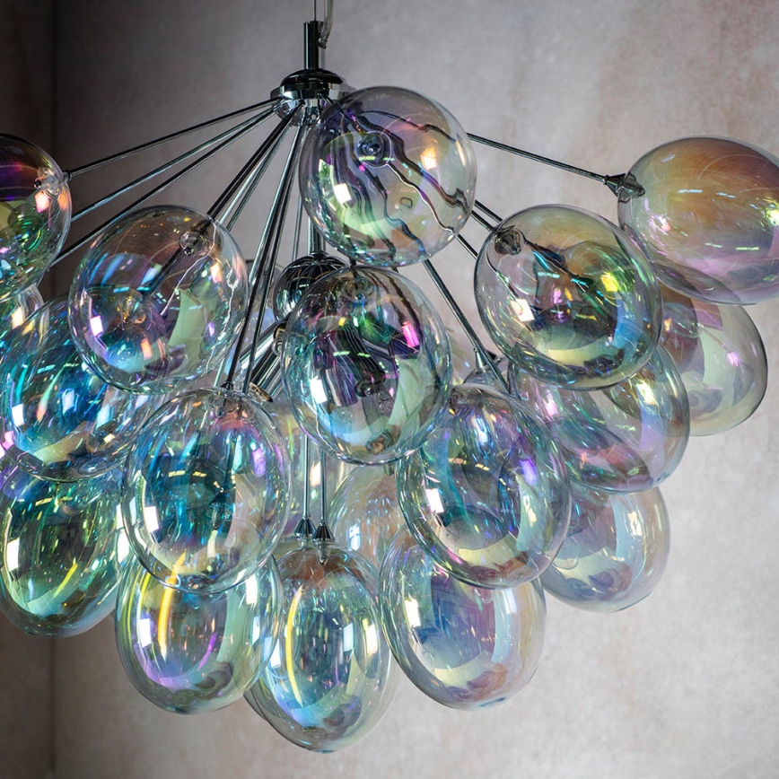 Endon 76450 - INFINITY hanglamp met kabel 6xG9/28W/230V veelkleurig