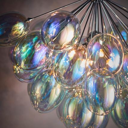 Endon 76450 - INFINITY hanglamp met kabel 6xG9/28W/230V veelkleurig