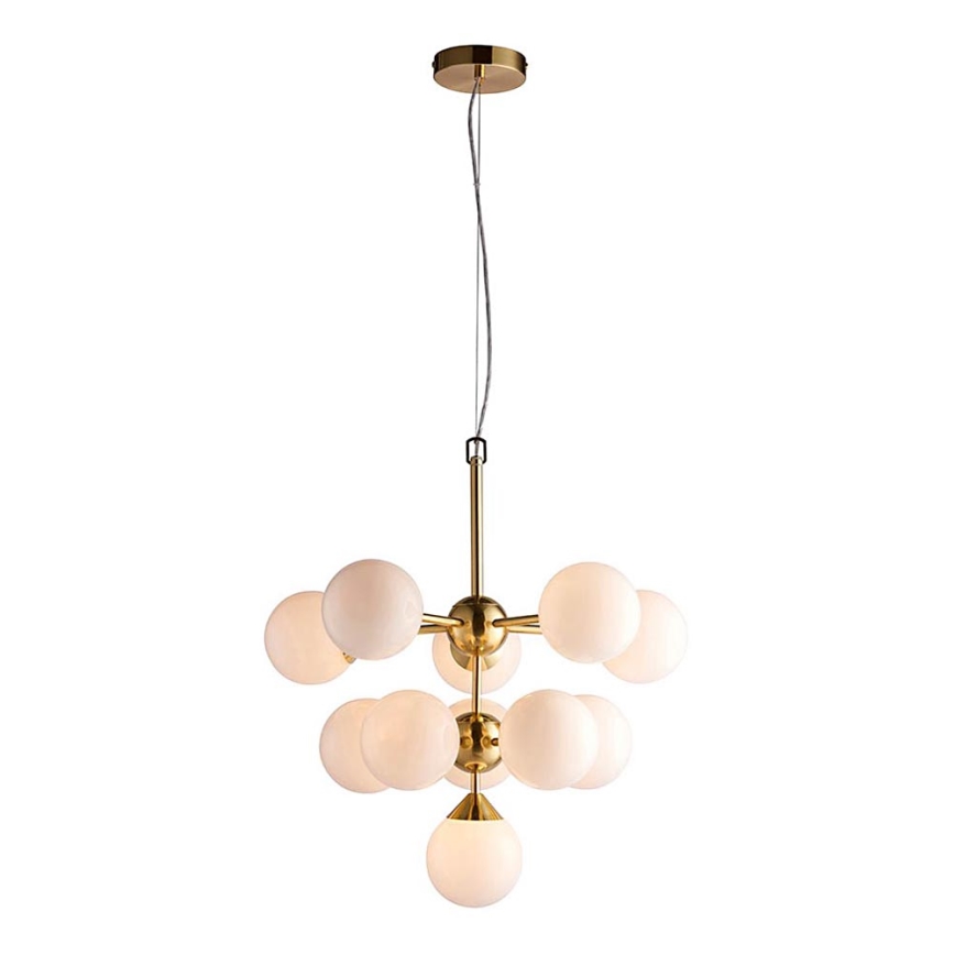 Endon 76500 - Hanglamp aan een koord OSCAR 11xG9/18W/230V messing