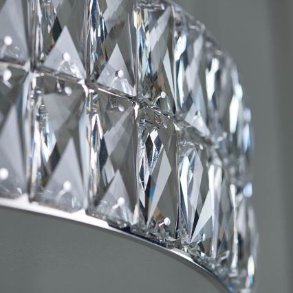 Endon 76513 - Suspension LED sur câble VERINA 5xLED/5W/230V, chrome brillant