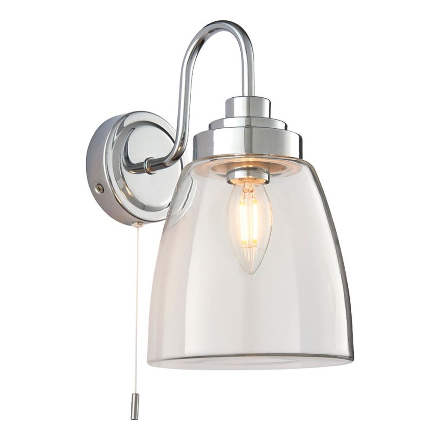 Endon 77088 - Badkamerwandlamp ASHBURY 1xE14/4W/230V IP44 glanzend chroom
