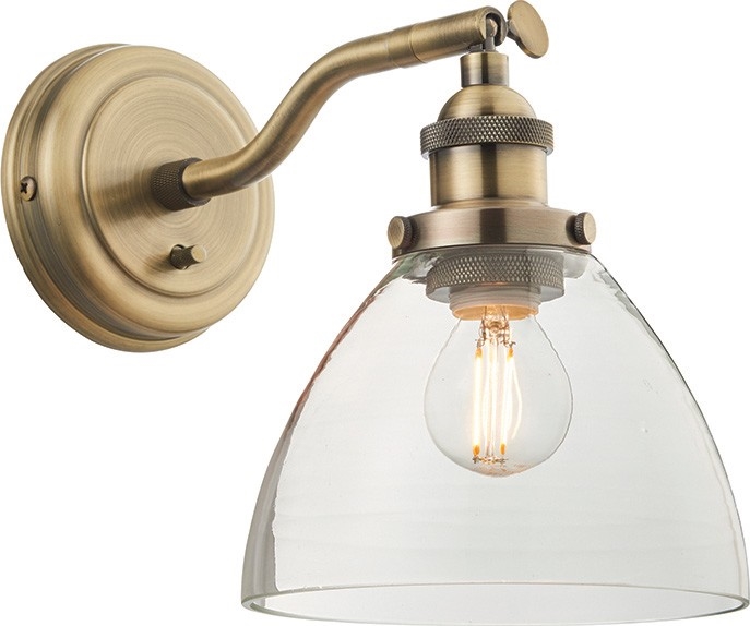 Endon 77273 - Wandspot HANSEN 1xE14/40W/230V messing