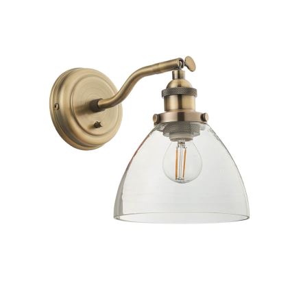 Endon 77273 - Wandspot HANSEN 1xE14/40W/230V messing