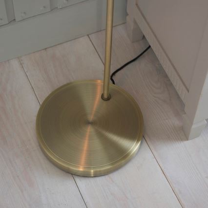 Endon 77860 - Lampadaire HANSEN 1xE27/40W/230V laiton