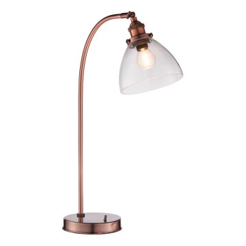 Endon 77861 - Lampe de table HANSEN 1xE27/40W/230V cuivre
