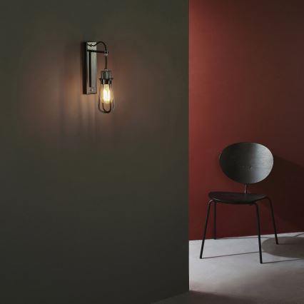 Endon 80950 - Applique murale URBAN 1xE27/6W/230V noir