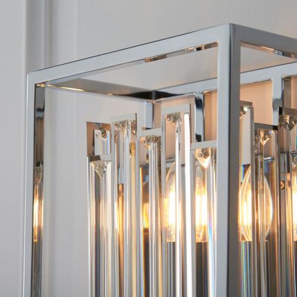 Endon 81932 - Applique murale ACADIA 1xE14/40W/230V chrome brillant