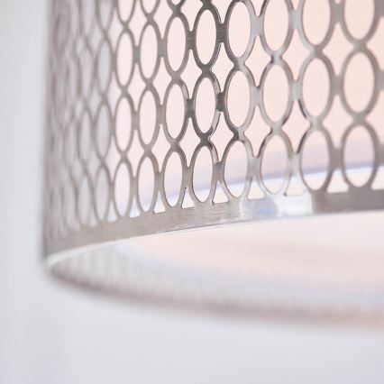 Endon 81969 - Hanglamp aan een ketting CORDERO 3xE27/10W/230V mat chroom