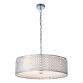 Endon 81969 - Suspension chaîne CORDERO 3xE27/10W/230V chrome mat