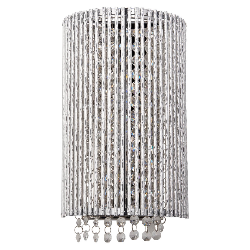 Endon 81978 - Kristallen wandlamp GALINA 2xG9/25W/230V glanzend chroom