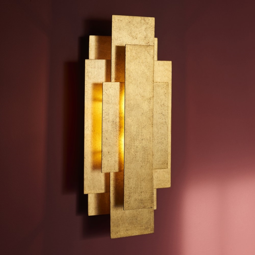 Endon 90452 - Applique murale ALZARE 2xG9/3W/230V doré