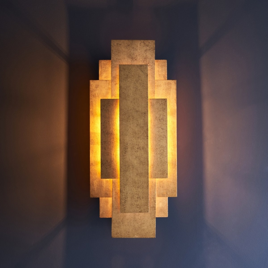 Endon 90452 - Wandlamp ALZARE 2xG9/3W/230V goud