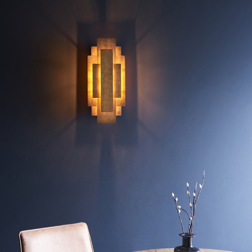 Endon 90452 - Wandlamp ALZARE 2xG9/3W/230V goud