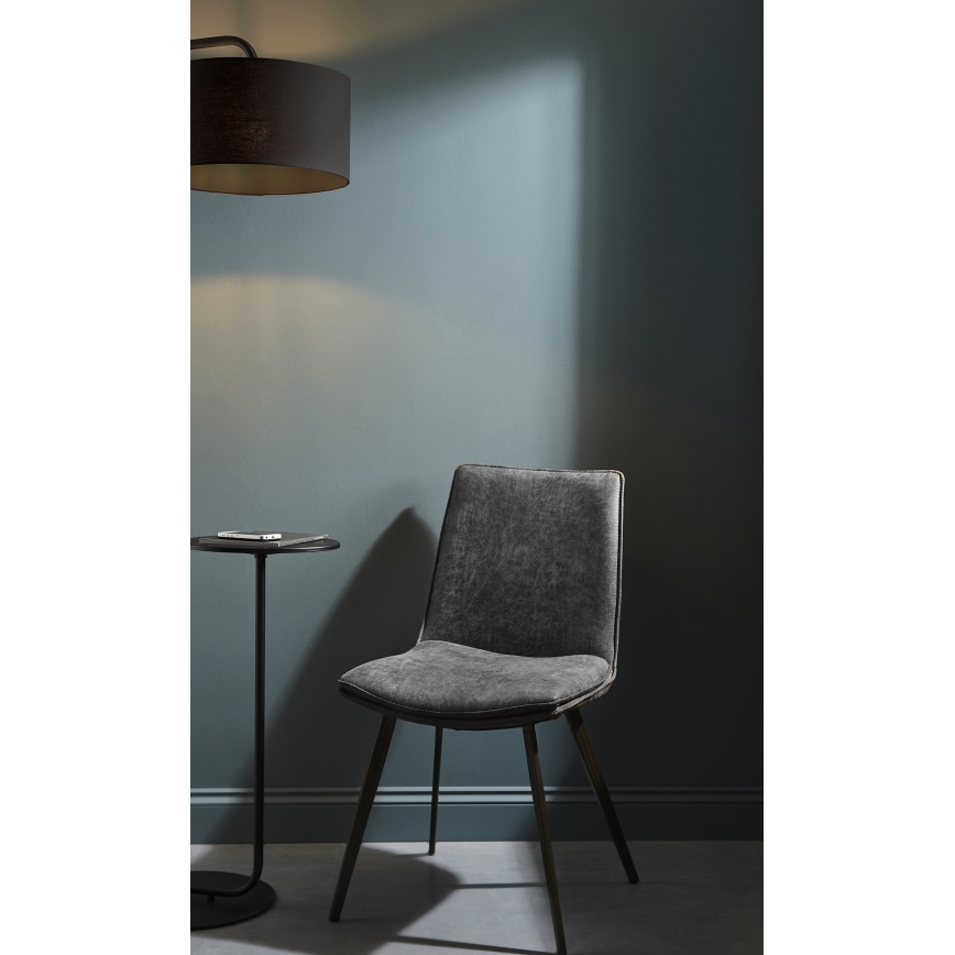 Endon 92301 - Vloerlamp LANDIS 1xE27/10W/230V zwart