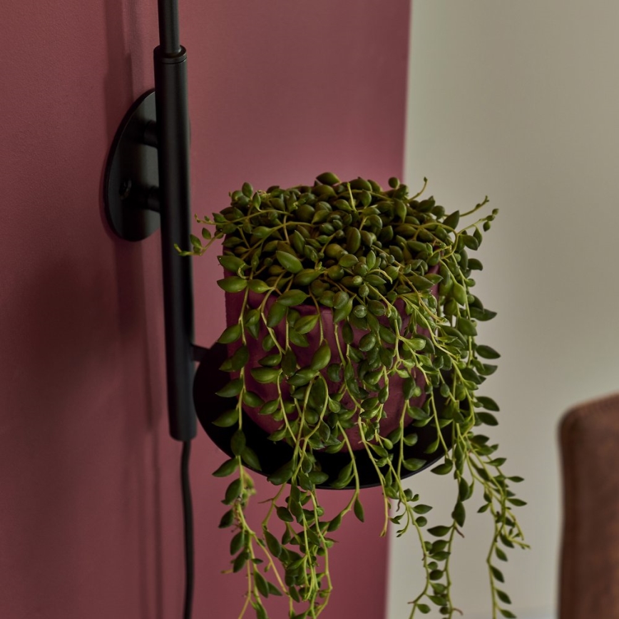 Endon 92726 - Applique murale HALO 1x G9/3W/230V noir/blanc