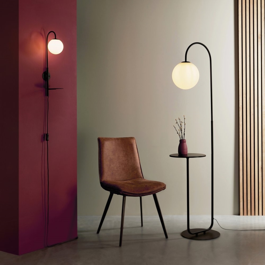 Endon 92726 - Wandlamp HALO 1xG9/3W/230V zwart/wit