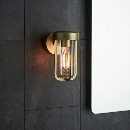 Endon 92855 - Applique murale pour salle de bains 1xE27/6W/230V IP44 laiton