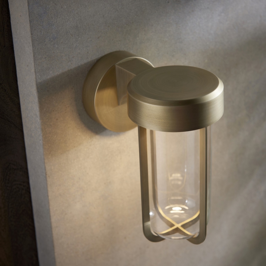 Endon 92856 - LED-wandlamp voor badkamer LED/8W/230V IP44 2700K messing