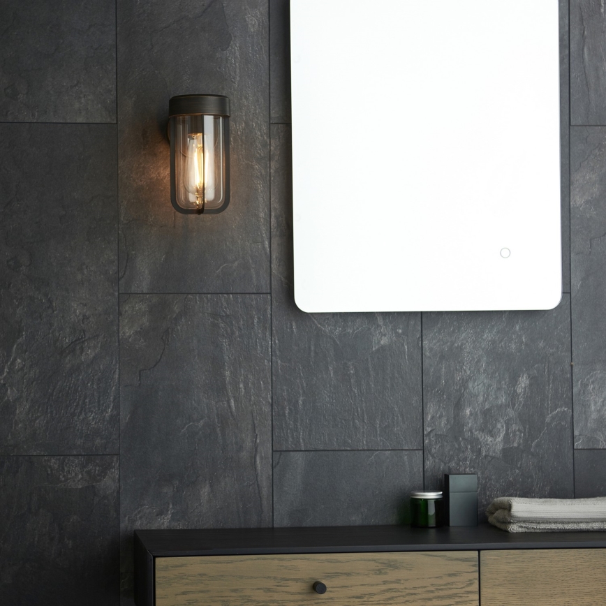 Endon 92857 - Applique murale pour salle de bains 1xE27/6W/230V IP44 bronze/noir