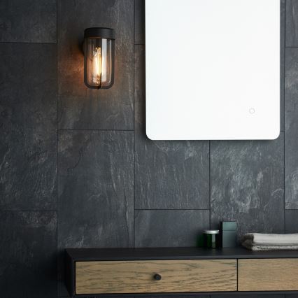 Endon 92859 - Applique murale pour salle de bains 1xE27/6W/230V IP44 noire