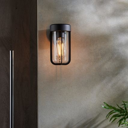 Endon 92859 - Badkamer wandlamp 1xE27/6W/230V IP44 zwart