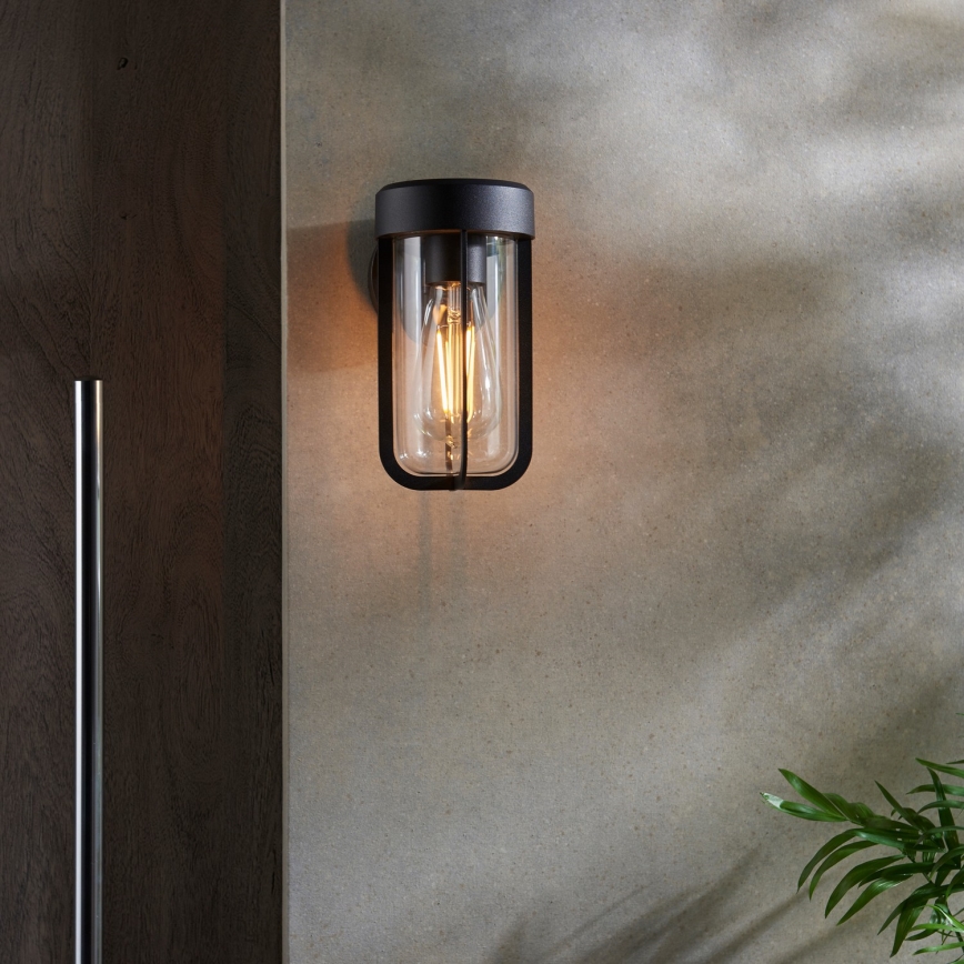 Endon 92859 - Badkamer wandlamp 1xE27/6W/230V IP44 zwart