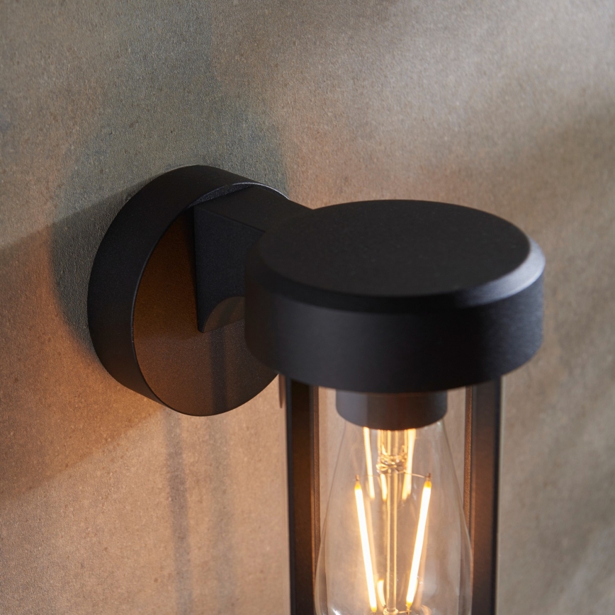 Endon 92859 - Badkamer wandlamp 1xE27/6W/230V IP44 zwart