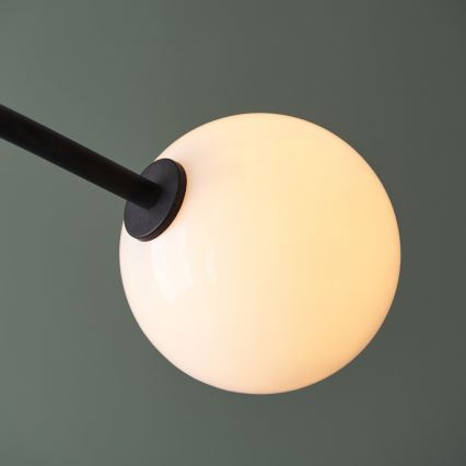 Endon 92940 - BALANCE hanglamp met stang 4xG9/3W/230V zwart
