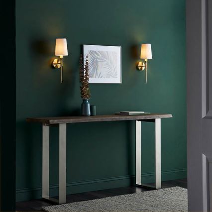 Endon 92955 - Applique murale 1xE14/6W/230V blanc/doré