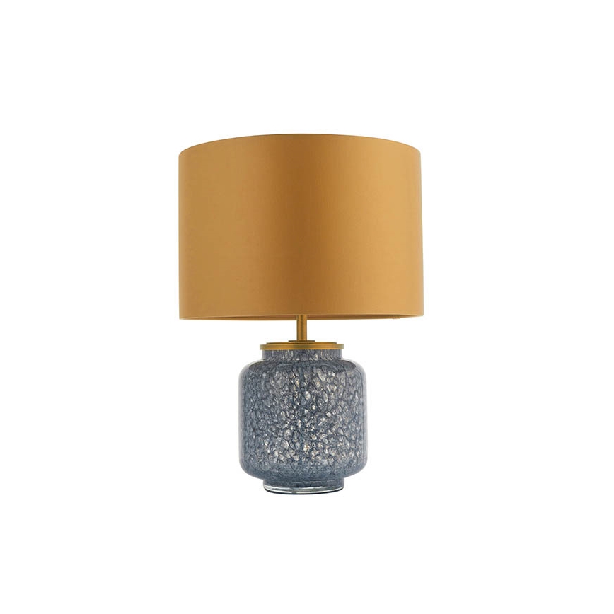 Endon 93067 - Lampe de table ZINNIA 1xE27/10W/230V bleu/doré