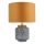 Endon 93067 - Tafellamp ZINNIA 1xE27/10W/230V blauw/goud