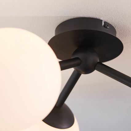 Endon 93489 - Plafonnier pour salle de bains FRIO 3xG9/3W/230V IP44 noir