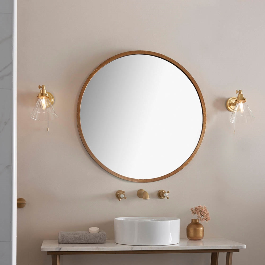 Endon 93854 - Badkamer wandspot FARADAY 1xG9/3W/230V IP44 goud