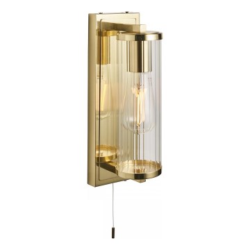 Endon 94075 - Applique murale salle de bain TAYLOR 1xE27/10W/230V IP44 doré
