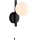 Endon 94081 - Applique murale de salle de bains SPA 1xG9/3W/230V IP44 noire