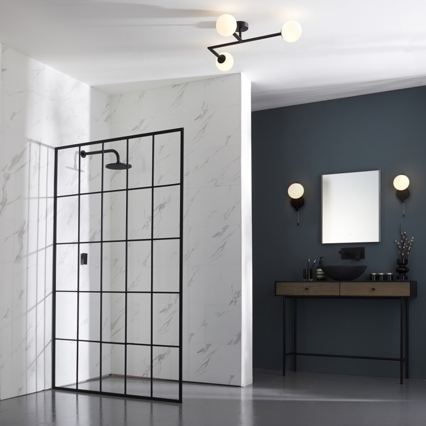 Endon 94081 - Applique murale de salle de bains SPA 1xG9/3W/230V IP44 noire