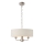 Endon 94361 - Hanglamp aan een ketting HIGHCLERE 3xE14/40W/230V beige/mat chroom