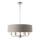 Endon 94373 - Suspension chaîne HIGHCLERE 6xE14/40W/230V gris/chrome brillant d. 35 cm