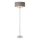 Endon 94378 - Staande Lamp HIGHCLERE 1xE14/40W/230V grijs/glanzend chroom diameter 47 cm