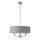 Endon 94394 - Hanglamp aan een ketting HIGHCLERE 3xE14/40W/230V donker/glanzend chroom