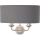 Endon 94406 - Wandlamp HIGHCLERE 2xE14/40W/230V donker/glanzend chroom