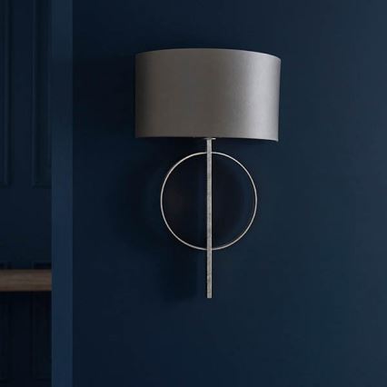 Endon 95214 - Wandlamp 1xE27/10W/230V grijs