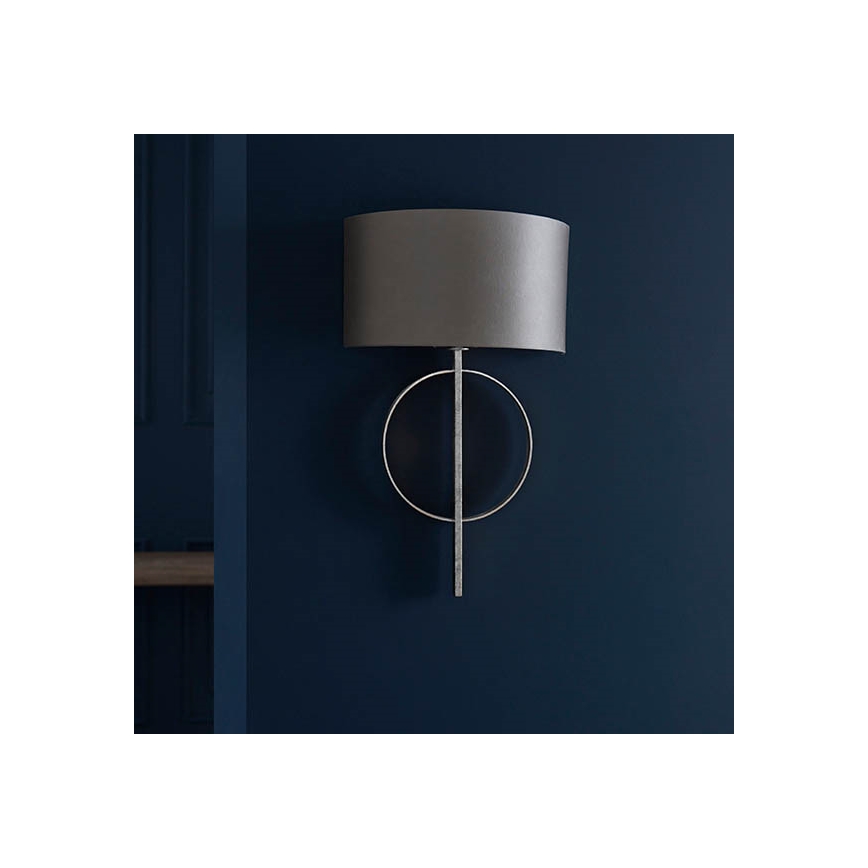 Endon 95214 - Wandlamp 1xE27/10W/230V grijs